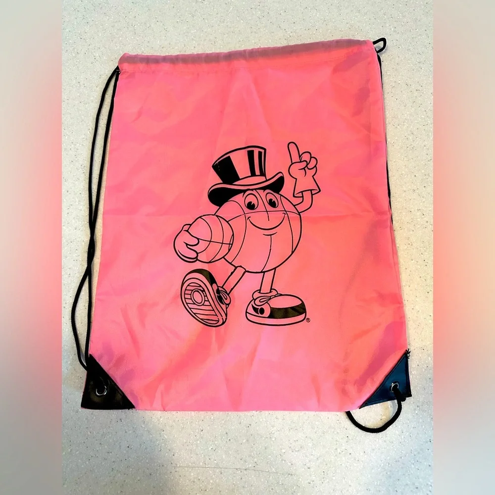 GUS MACKER Basketball Bag! Pink! Backpack. Like New. Unisex. Street-ball…